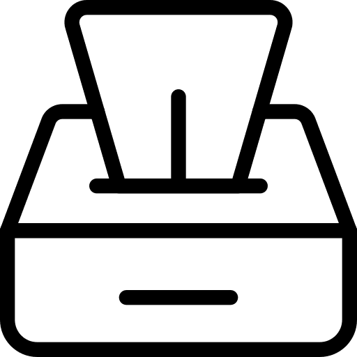 Tissue box box healthcare and medical miscellaneous icon