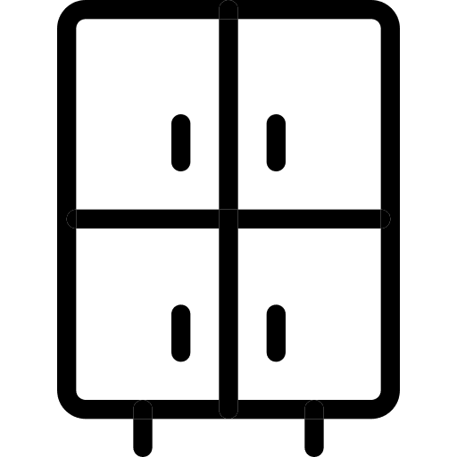 Cabinet professions and jobs office material archive icon