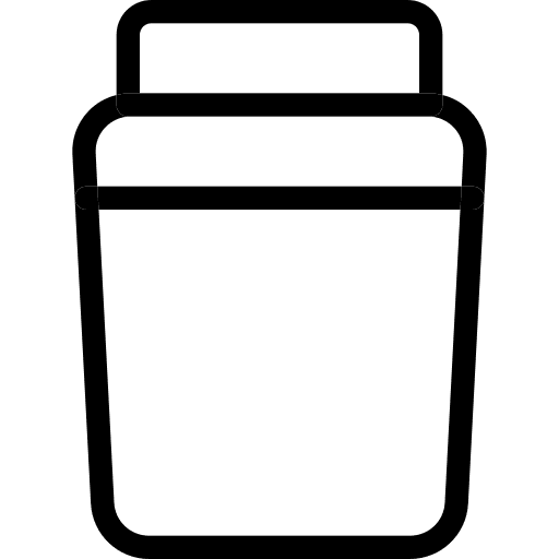 Container container food and restaurant jam icon