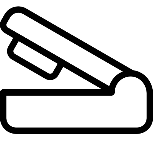 Stapler business and finance material tools icon