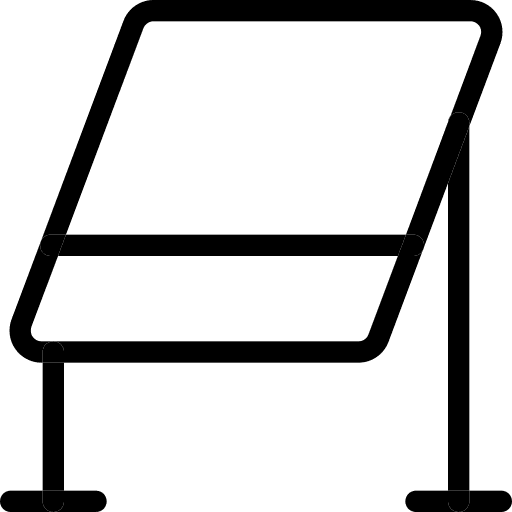 Whiteboard tool whiteboard screen icon