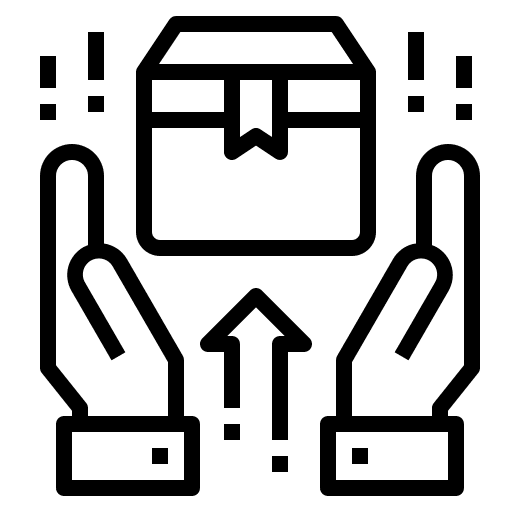 Delivery box delivery service delivery business and finance icon