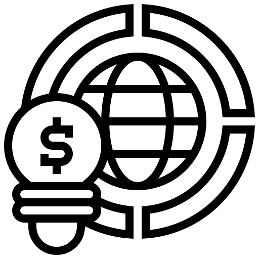 Business idea business and finance financial financial profit icon