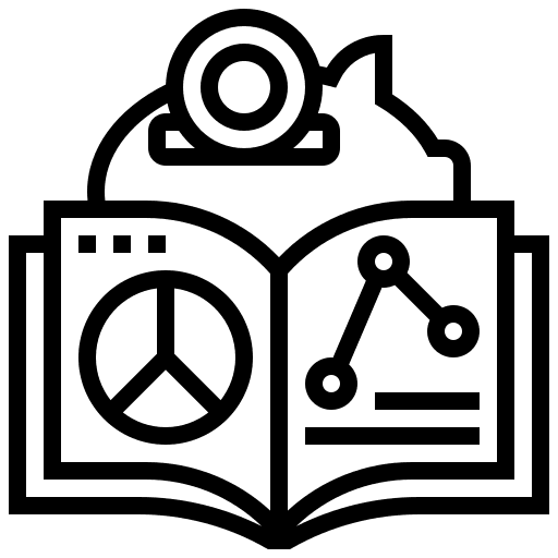 Market analysis profits market analysis book icon