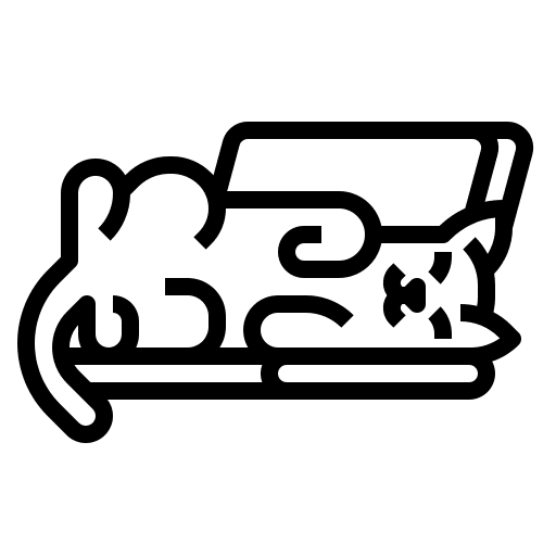 Cat breed pet feline icon