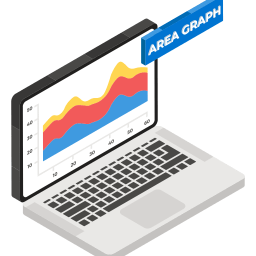 Data analysis browser analytics business and finance icon