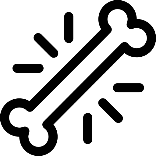 Bone animals dog food dog icon