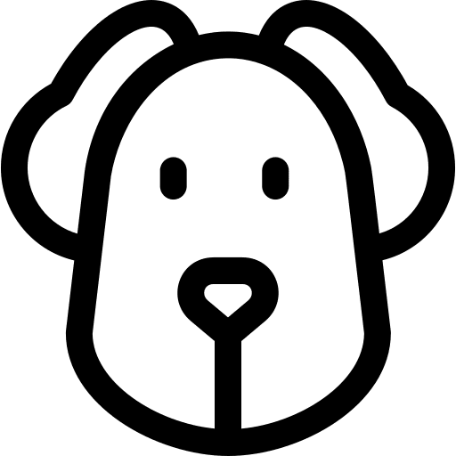 Dog pet animal kingdom puppy icon