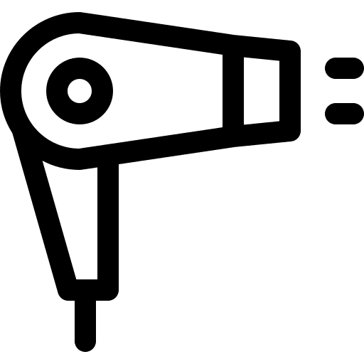 Dryer lifestyle beauty saloon hair icon