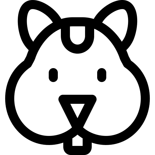 Hamster rodent hamster pet icon