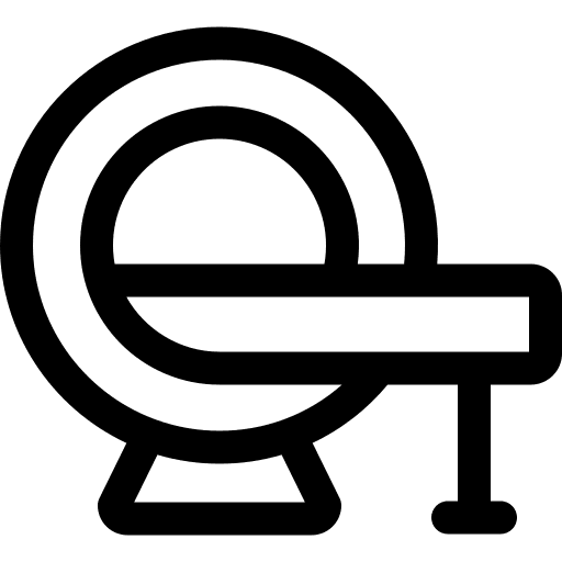 Magnetic resonance imaging medical health care healthcare and medical icon