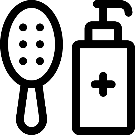 Cleaning shampoo cleaning pet shop icon