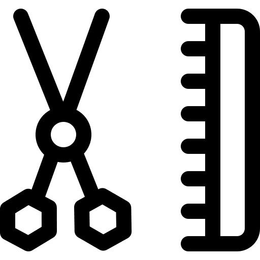 Grooming hair brush beauty hair icon