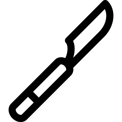 Scalpel surgery surgeon scalpel icon
