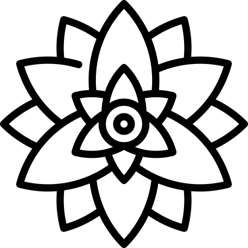 Bromeliad botanical jungle nature icon