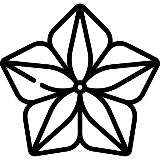 Moon blossom moon petals icon