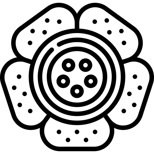 Rafflesia flower blossom jungle icon