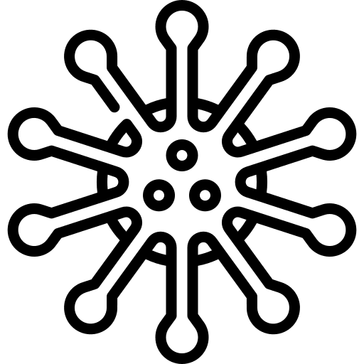 Croton petals nature flower icon