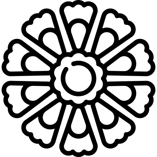 Gallardia nature flower petals icon