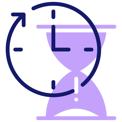 Deadline time and date deadline time icon