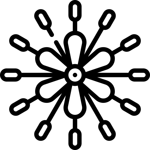 Spider blossom spider lilly icon