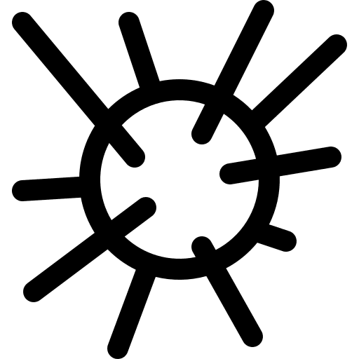 Sea urchin aquatic animals aquarium icon