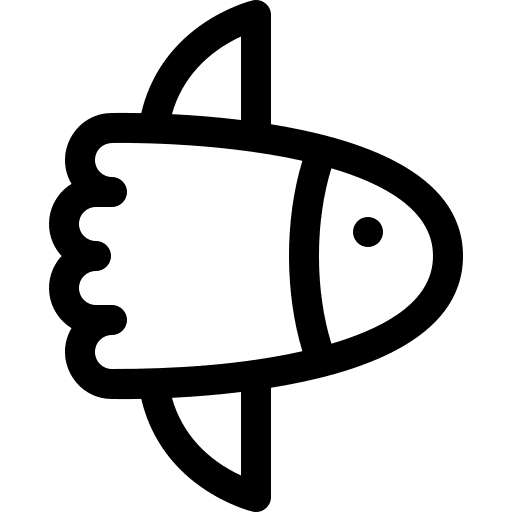 Sunfish animals aquarium animal icon