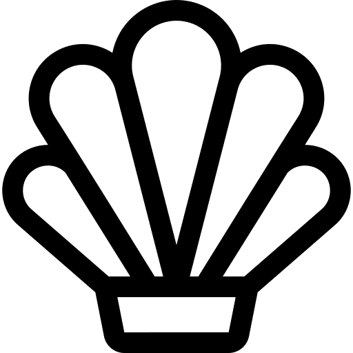 Seashell aquatic aquarium seashell icon