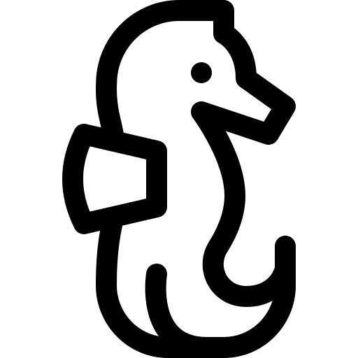 Seahorse seahorse animal animals icon