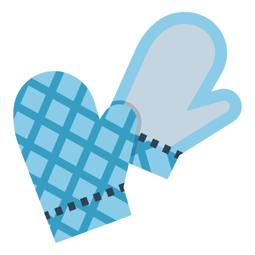 Mitts mitts gloves furniture and household icon