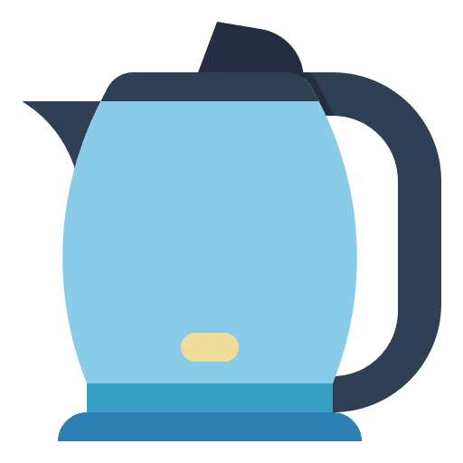 Kettle hot water electronics temperature icon