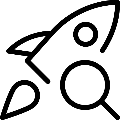 Search idea speed search icon