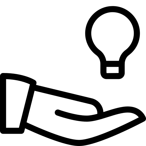 Share cogwheel knowledge idea icon