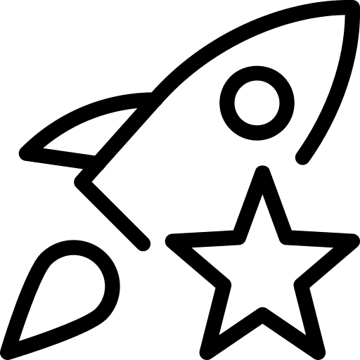 Star favorite business and finance lamp icon