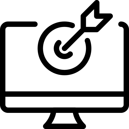 Arrow purpose goal mission icon