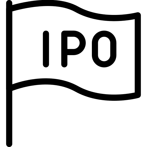 Flag initial investor public icon