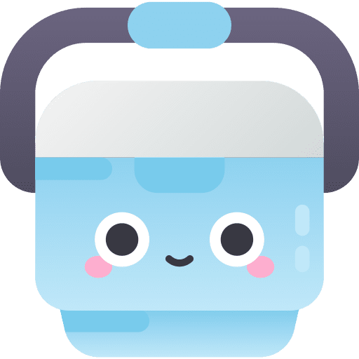 Ice box ice box summertime container icon