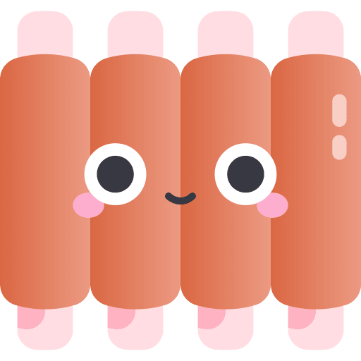 Ribs bbq food and restaurant pork icon