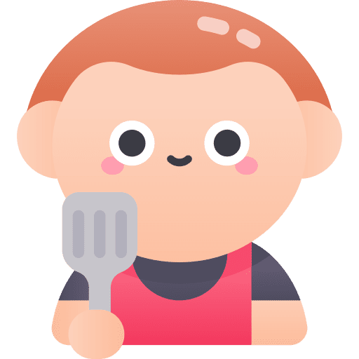 Cooking bbq people man icon