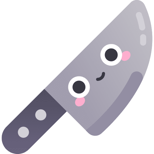 Knife restaurant food knife icon