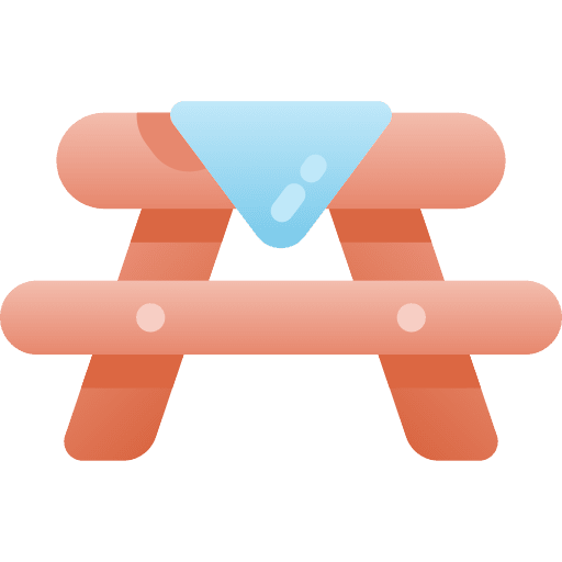 Table table picnic table park icon