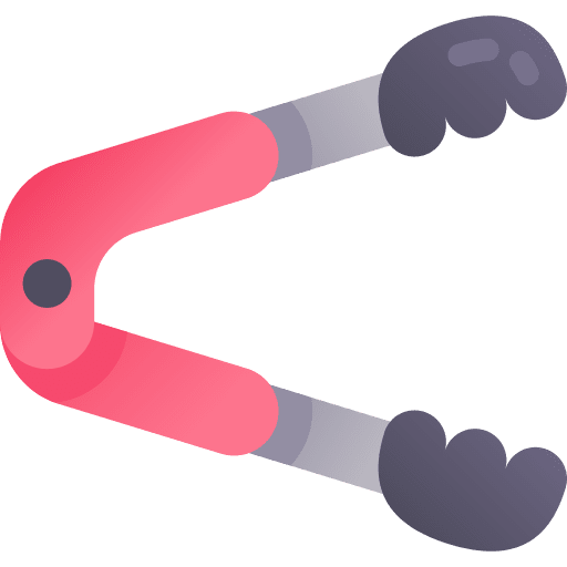 Tweezers grill equipment cooking icon