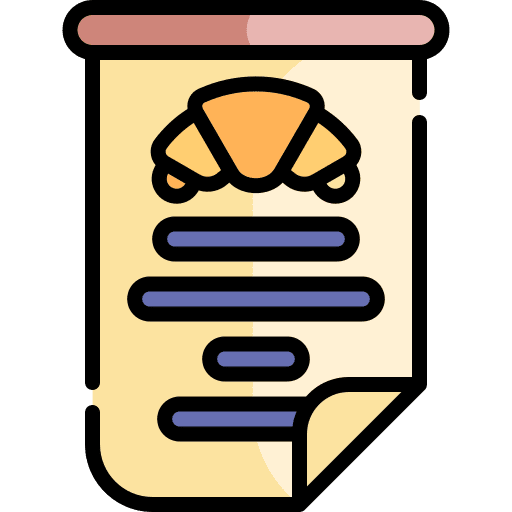 Menu menu food bar icon