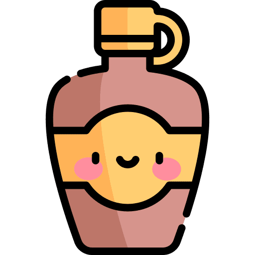 Syrup bottle food sweet icon