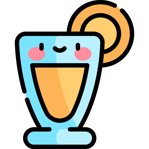 Orange juice holidays organic healthy food icon