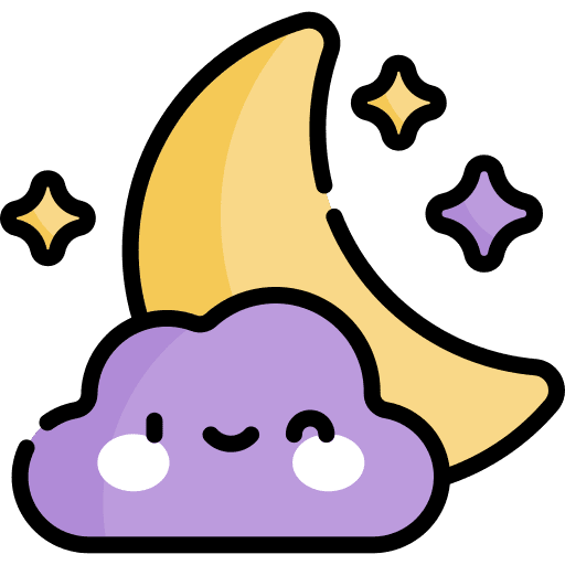 Night night meteorology moon icon