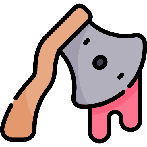 Axe halloween bloody terror icon