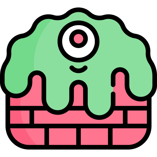 Slime scary slime horror icon