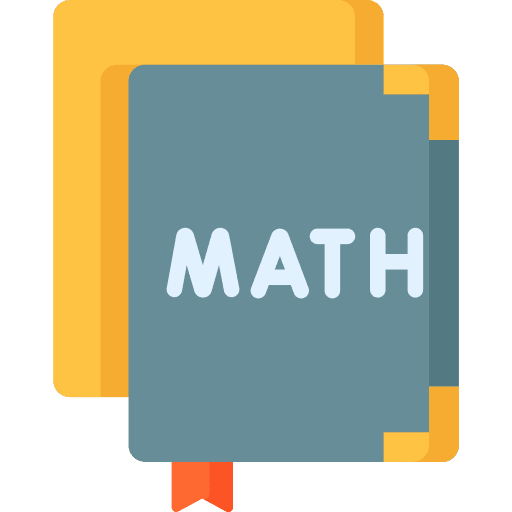 Math book science math book education icon