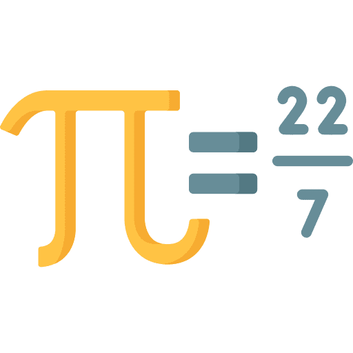 Pi calculation pi science icon